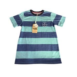 NWT Woolrich Striped Short Sleeve Shirt